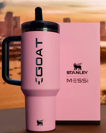 Stanley messi goat tumbler