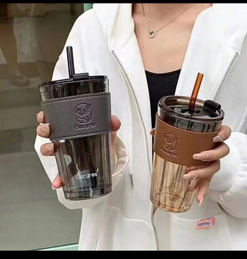 Glass tumblr-mug-water bottle