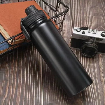 Portable Stainless Steel Water Bottles Large Capacity Thermos Cup Insulated Outdoor Sport Leakproof Vacuum Flasks