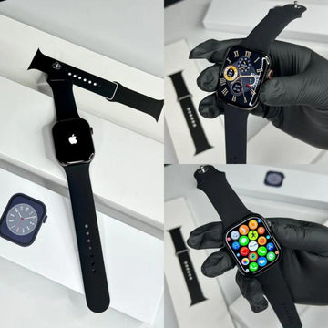 Series 9 Smart Watch with Apple Logo
