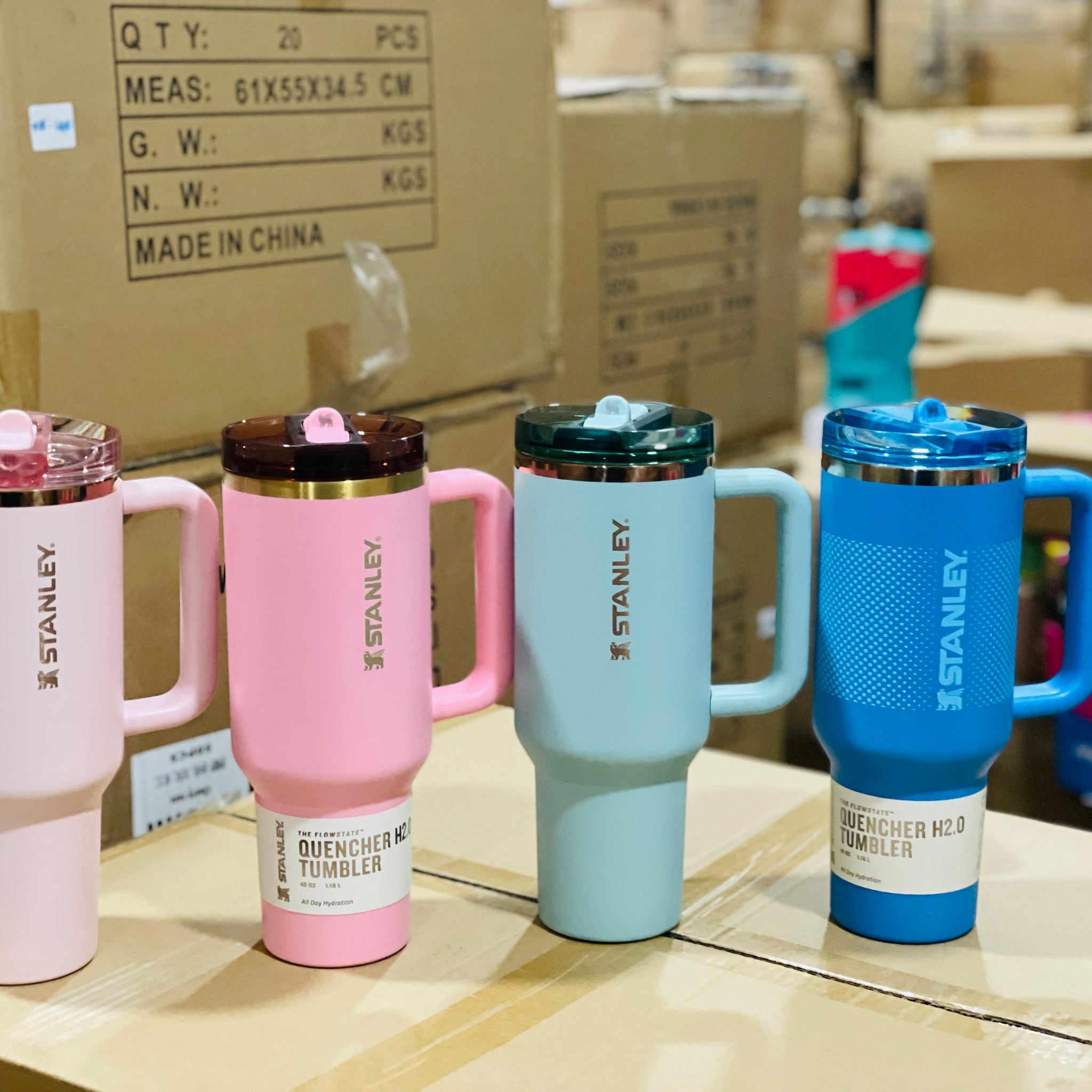 Stanley flip straw tumbler