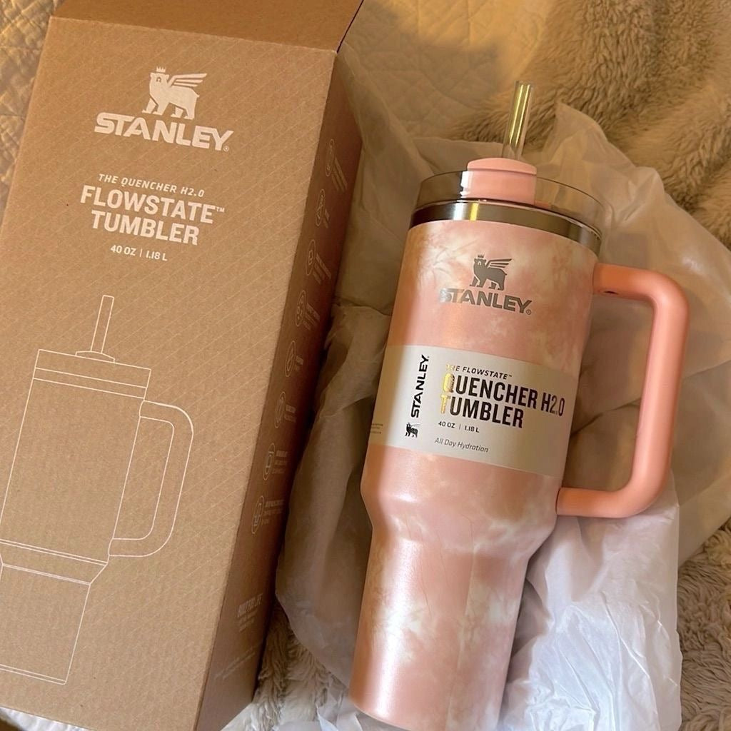 Stanley 40oz pink ocean