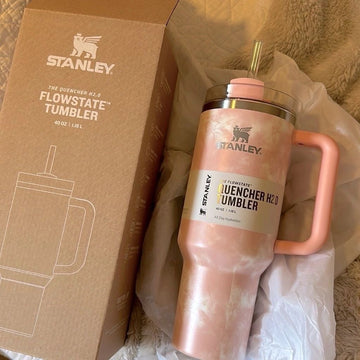 Stanley 40oz pink ocean