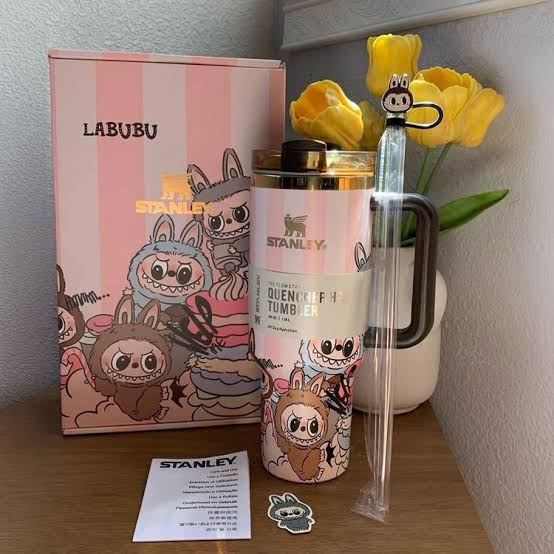 Stanley 40oz labubu
