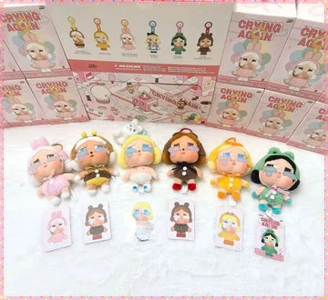 Cry again baby small key chain 12pc